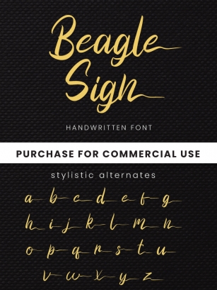 Beagle Sig Font Download