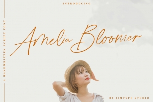 Amelia Bloomer Font Download