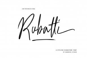 Rubatti Font Download