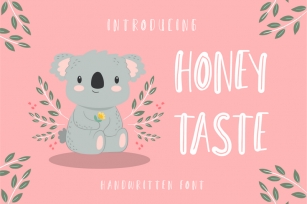 Honey Taste Line Font Download