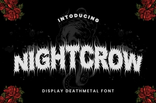 NIGHTCROW Font Download