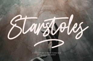 Starstoles Signature Script Typeface Font Download