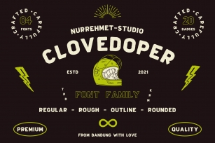 Clovedoper Modern Vintage Font Download
