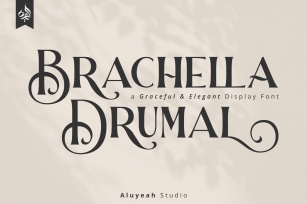 Barchella Drumal Font Download