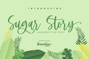 Sugar Story Font Download