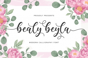 Bealy Beyla Font Download