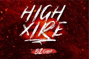 High Xire with 52 Extras Swash Font Download