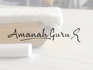 A Amanah Guru Font Download