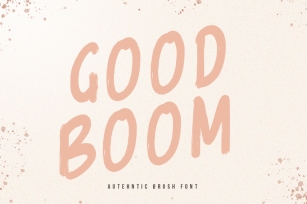 Good Boom Font Download