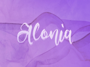 A Alonia Font Download