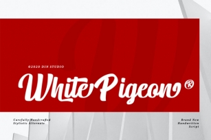 White Pige Font Download