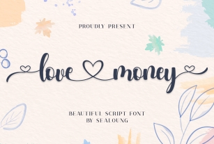 Love money Font Download