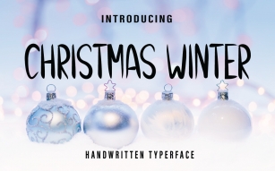 Christmas Winter Font Download