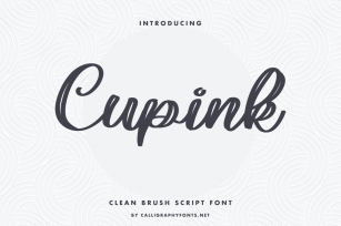Cupink Font Download