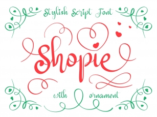 Shopie Font Download