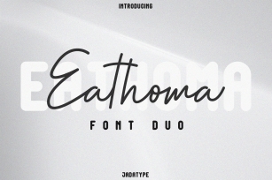Eathoma Scrip Font Download