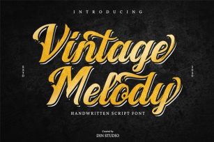 Vintage Melody Font Download