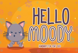 Hello moody Font Download