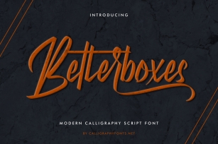 Betterboxes Font Download