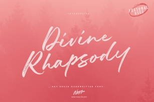 Divine Rhapsody Font Download