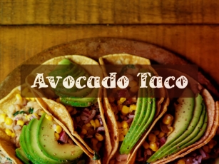 A Avocado Tac Font Download