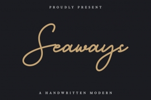 Seaways Font Download