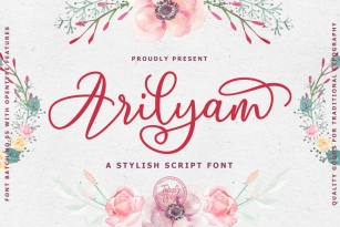 Arilyam Script Font Download