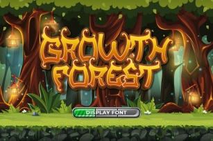 Growth Forest Adventure Display Font Download