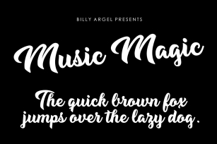 Music Magic Font Download