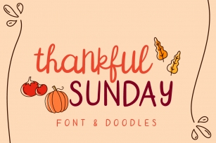 Thankful SUNDAY Font Download