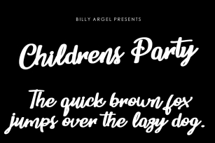 Childrens Party Font Download