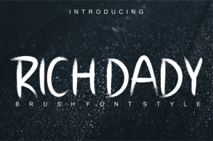 RICH DADY Font Download