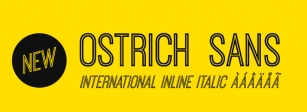Ostrich Sans Font Download