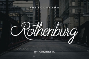 Rothenburg Scrip Font Download
