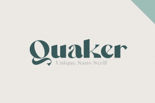Quaker Font Download