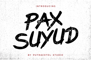 Pax Suyudz Font Download