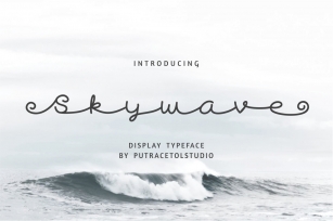Skywave Free Font Download