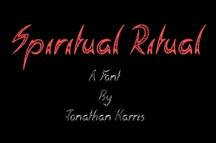 Spiritual Ritual Font Download
