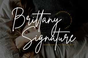 Brittany Signature Font Download