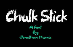 Chalk Stick Font Download