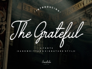 The Grateful 4 Font Download