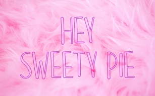 Hey Sweety Pie Font Download