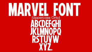 Marvel Font Download