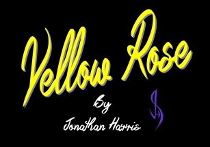 Yellow Rose Font Download