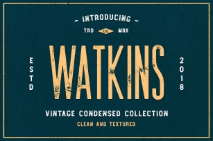 Watkins Typeface Font Download