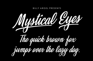 Mystical Eyes Font Download