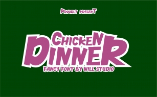 Chicken Dinner Font Download