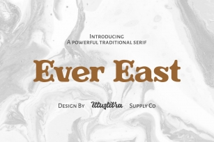 Ever East Serif Rounded Font Download
