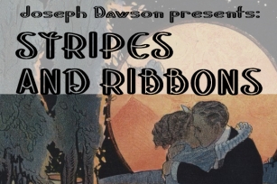 Stripes and Ribbons Font Download