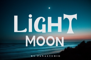 LIGHT MOON Font Download